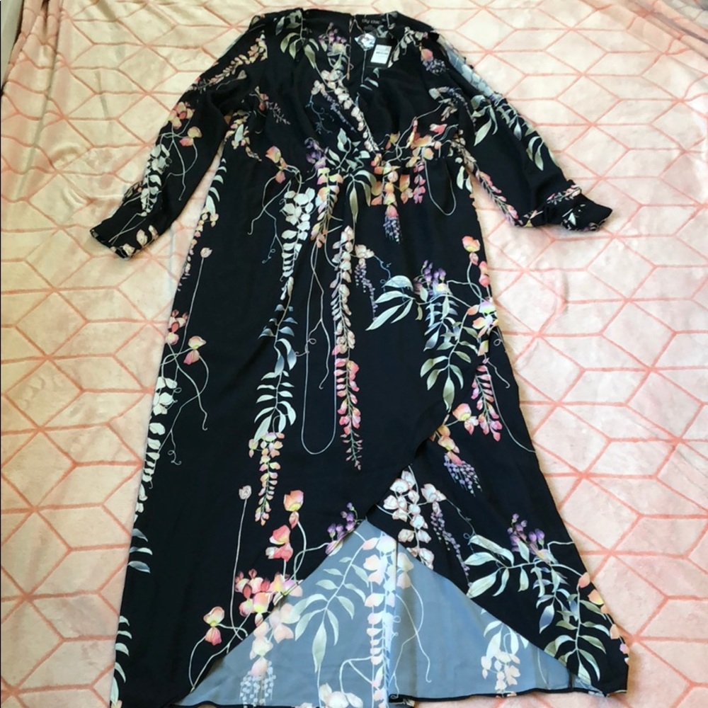 NWT city chic maxi dress